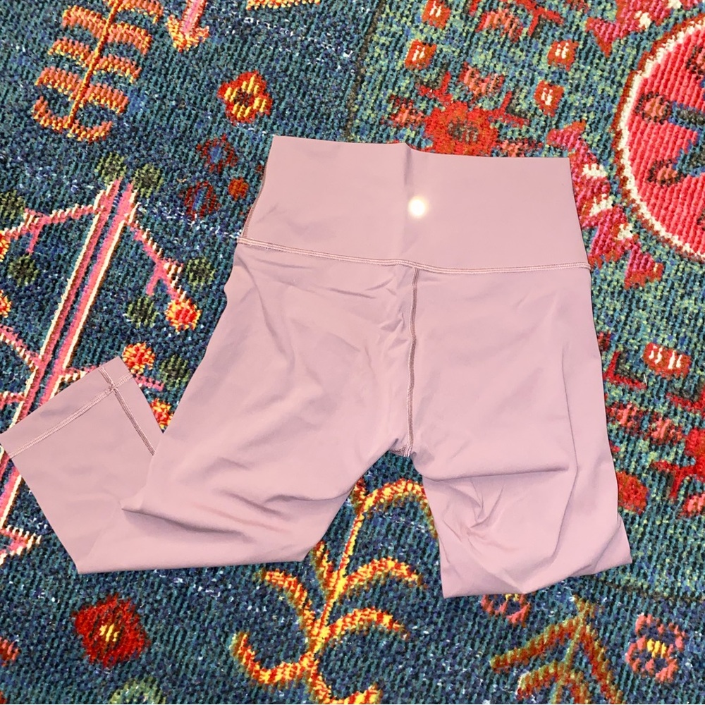 Lululemon Align Low Rise Crop Leggings - 21” -Lavender Lux